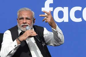 narendra modi facebook town hall