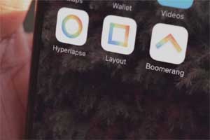 instagram boomerang video