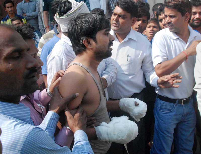 dalit attacked