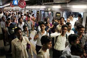 earthquake in delhi metro