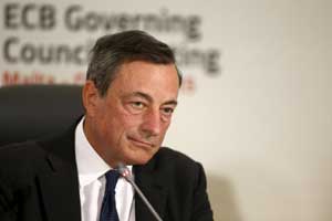 European Central Bank (ECB) president Mario Draghi European Central Bank (ECB) president Mario Draghi