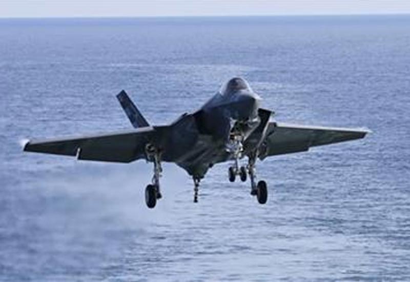 US Navy F 35C trial