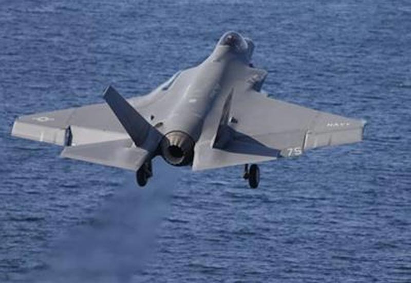 US Navy F 35C trial