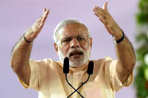 Narendra Modi speech today