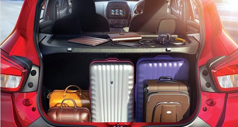 The rear seat in the Renault Kwid can accommodate three adult passengers but that will become a bit tight especially for long drives, hence it is recommended that only four passengers i.e. two in front and two at back sit for a comfortable ride. (CarDekho)