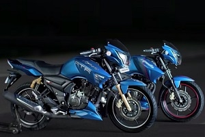 TVS Apache Matte Blue Edition TVS Apache Matte Blue Edition