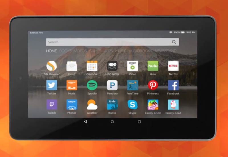 Amazon Fire tablet