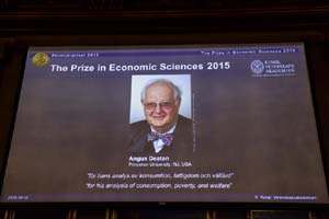 Nobel economics prize, angus deaton