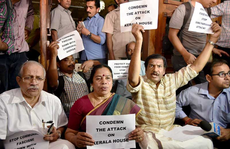 Kerala House beef controversy, Kerala House, beef, beef ban