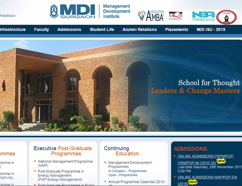 mdi gurgaon