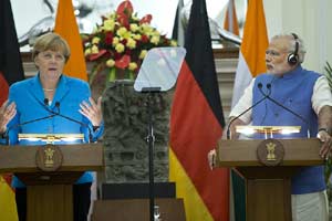 angela merkel, narendra modi