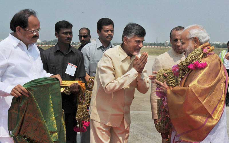 narendra modi amaravathi