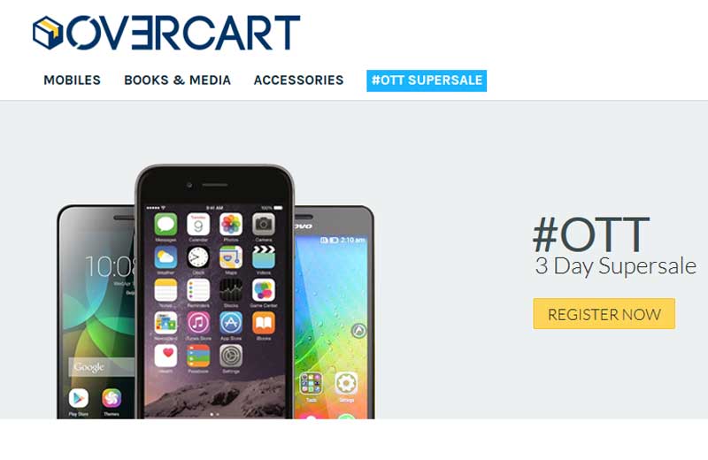 Overcart OTT sale