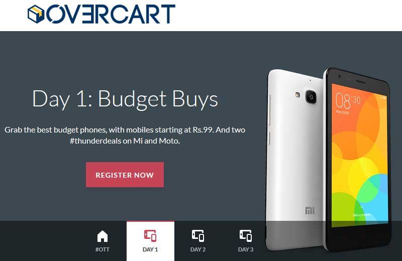 Overcart OTT sale