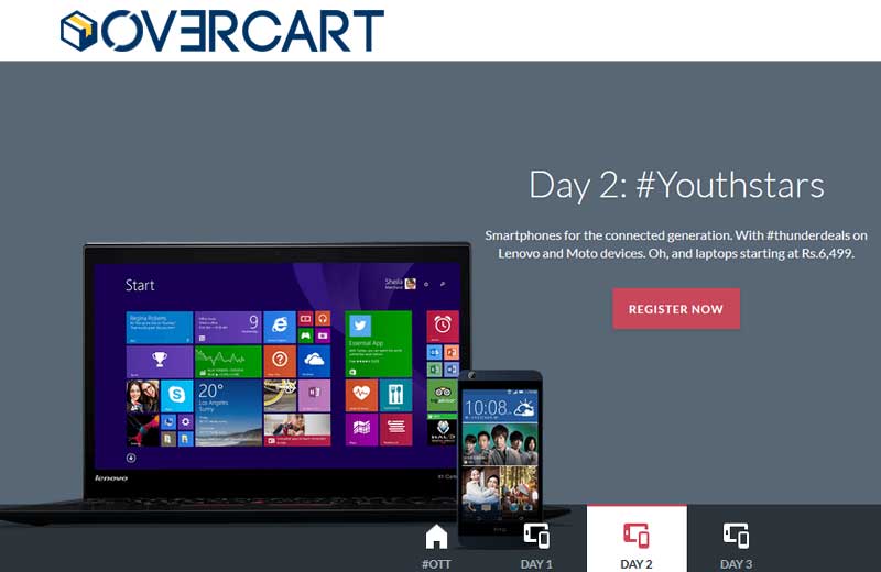 Overcart OTT sale