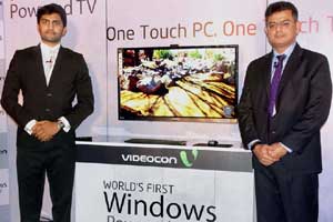 Videocon launches world’s first LED hybrid TV cum PC priced at Rs ...