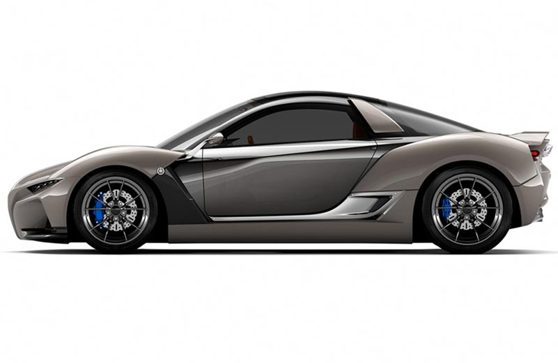 1. Yamaha Sports Ride Concept is a 'everyday sportscar' due to its ultra light weight of 750kg. It's also quite compact with 3,900mm length, 1,720mm width and 1,170mm height.