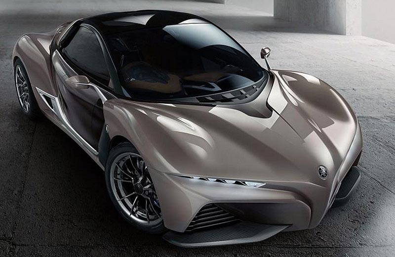 3. In line with the exterior, the vehicle's interior also looks quite sporty. The interior of the car is made of leather, carbon fibre and metal.