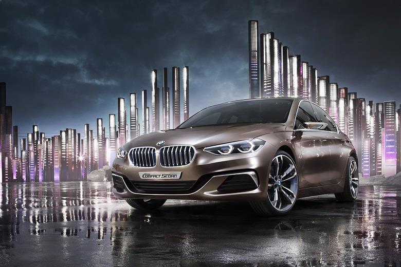 BMW Compact Sedan Concept targets Audi A3, Mercedes CLA