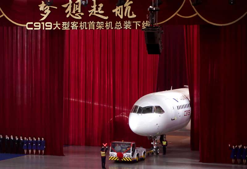 China C919 jetliner