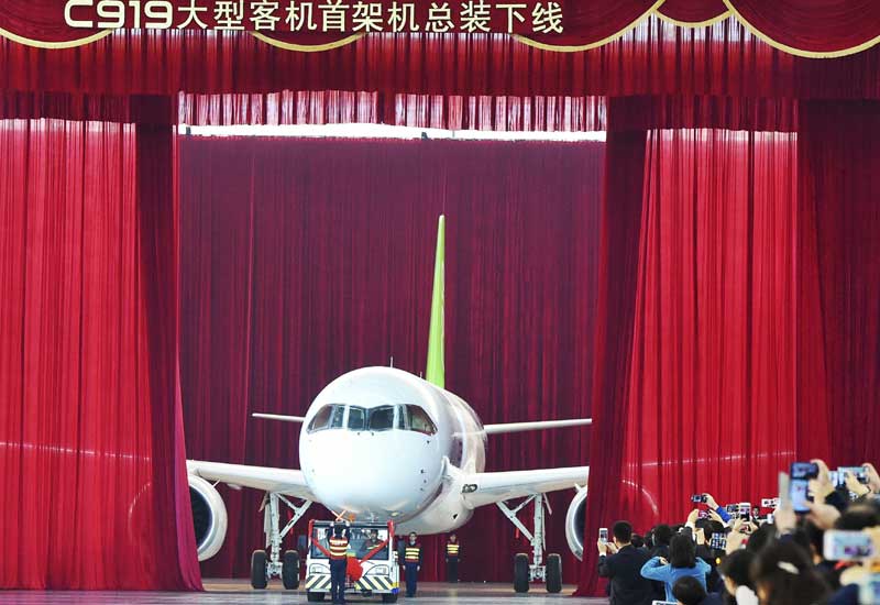 China C919 jetliner