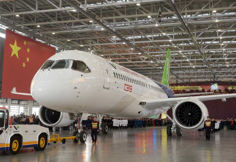 China C919 jetliner