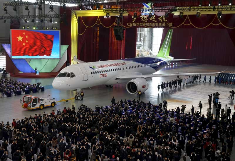 China C919 jetliner