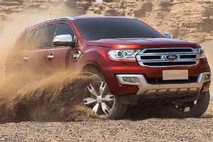 new ford endeavour india launch