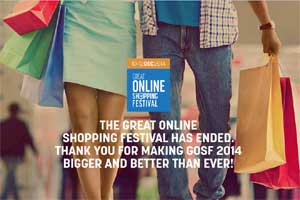 Great Online Shopping Festival, Google shopping festival, google