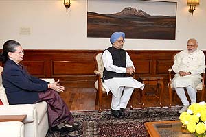 Narendra Modi Sonia Gandhi