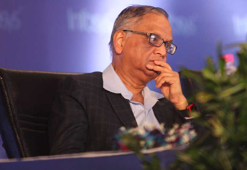 3. Infosys cofounder NR Narayana Murthy expressed concern that there is considerable fear in the minds of minority in India and wanted governments should bring back the sense of confidence in them. "I am not a politician, I am not interested in politics, therefore, I don't want to comment on that but the reality today is that there is considerable fear in the minds of minority in India," he said. Murthy said, "the first priority of this government, or for that matter any government, both at the Central level and the state level, is to bring back the confidence, the energy, the enthusiasm, the trust in the minds of every Indian that this is our country". (Express Photo)