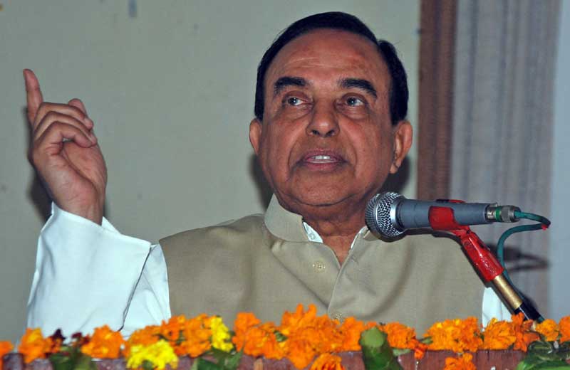Subramanian Swamy, Rahul gandhi