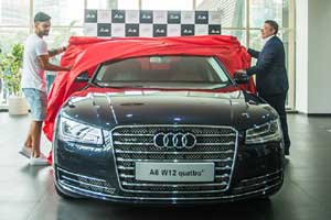Virat Kohli takes delivery of top of the line Audi A8L W12 Quattro