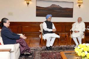 Narendra modi, sonia gandhi on gst