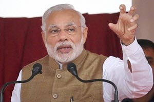 Narendra Modi on bihar election results