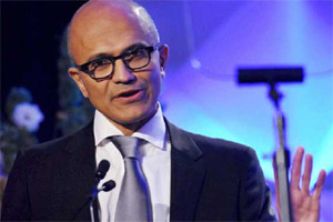 satya nadella in mumbai satya nadella in mumbai