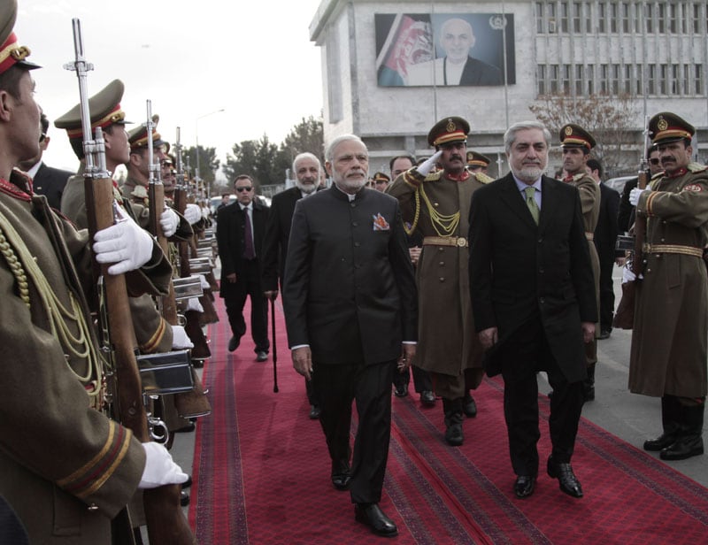 7. Narendra Modi Afghanistan visit: "We know that Afghanistan's success will require the cooperation and support of each of its neighbours. And, all of us in the region--India, Pakistan, Iran and others--must unite, in trust and cooperation, behind this common purpose and in recognition of our common destiny," said Narendra Modi. (PTI photo)