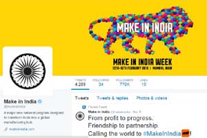 From Make In India to JLR Discovery Sport, the top 5 ‘firsts’ on Twitter in 2015