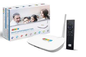 The iRevo Smart Entertainment Box is easy to set up if you have a Wi-Fi at home. 