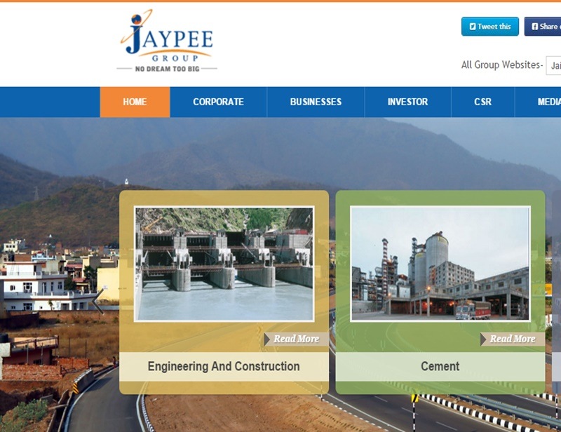 2) Jaiprakash Associates: The share price of the company slid 53.78 per cent to Rs 11.60 on December 30. Shares of the company were at Rs 25.10 on December 31 last year. (Source: website)
