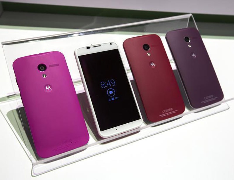 8. The Moto X Play comes next with 5.5-inch display, 1.7GHz octa-core Qualcomm Snapdragon 615 processor assisted by 2GB of RAM, 21 MP camera and Android 5.1 (Lollipop) operating system. (Reuters image)