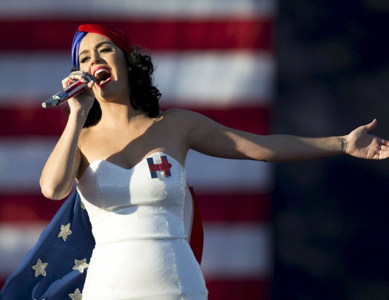 The "Dark Horse" singer's Prismatic World Tour helped Perry to pull in the staggering amount, according to Forbes magazine. (Image Source: Reuters)