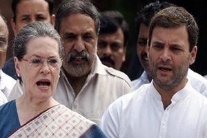 Congress President Sonia Gandhi and Vice President Rahul Gandhi are scheduled to appear before a magistrate today in connection with the National Herald case. (PTI photo)
