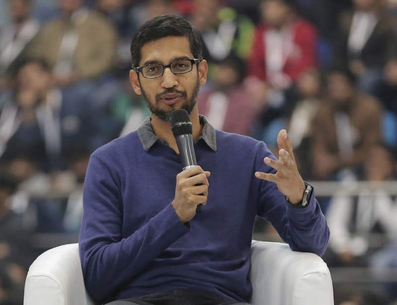 google sundar pichai