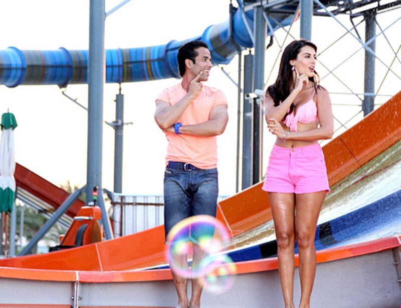 5. Even the music (Sajid-Wajid) in Kya Kool Hain Hum 3 is nothing to write about, it remains an average fair with the track 'Aaj House Party Hai' being the only song that leaves an impression of sorts. The background score (Raju Singh) does help lift a few moments but is not enough. To summarise, the unmemorable music coupled with a bad script by Mushtaq Sheikh and Milap Zaveri, compounded with bad direction destroys the otherwise successful franchise. Even dialogues by Milap are a letdown. The editing (Nitin Rokade), cinematography (Manoj Soni) and sound (Parikshit Lalwani, Kunal Mehta) are average. At many places, there have been audio replacements made from what was seen in promo, which adds to the list of spoilers in the film. (Bollywood Hungama)