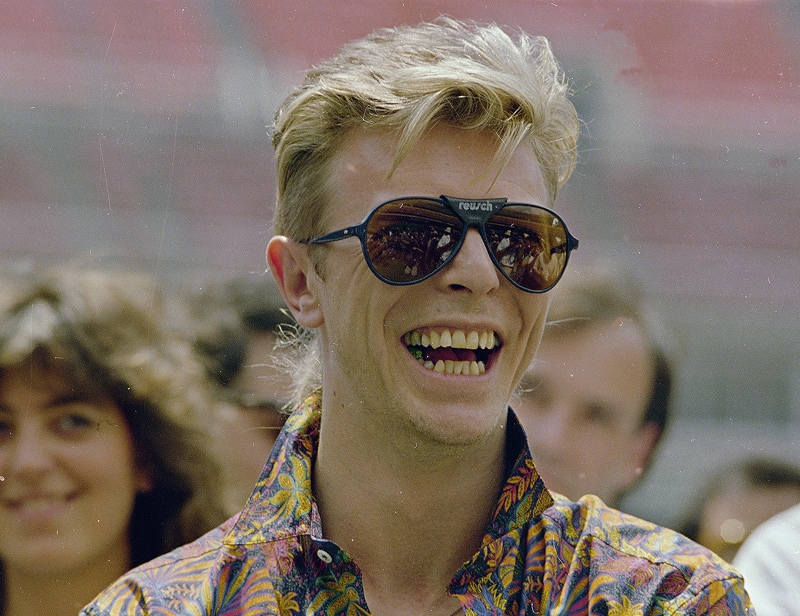 ''My entire career, I've only really worked with the same subject matter. The trousers may change, but the actual words and subjects I've always chosen to write with are things to do with isolation, abandonment, fear and anxiety - all of the high points of one's life.'' (AP photo)
