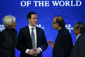 At WEF, biz leaders cautiously optimistic on India prospects At WEF, biz leaders cautiously optimistic on India prospects