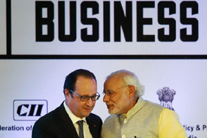 Rafale jet deal on ‘right track’: French President Francois Hollande