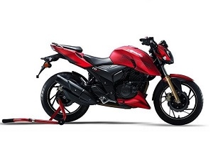 New TVS Apache RTR 200cc