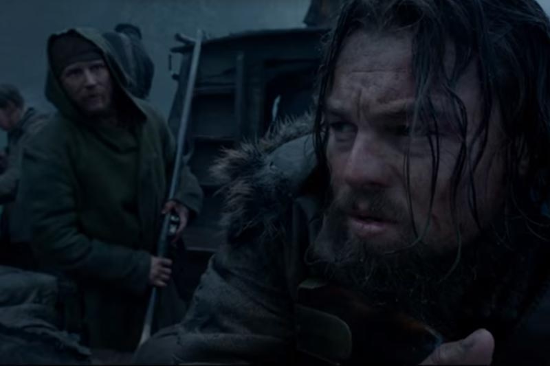 "The Revenant,'' a gritty R-rated movie directed by Alejandro Inarritu about an 1820s frontiersman who gets mauled by a bear, blasted through expectations of about $25 million in its first weekend of wide release with a $38 million haul, following limited showings in New York and Los Angeles in December. (Courtesy: Youtube)